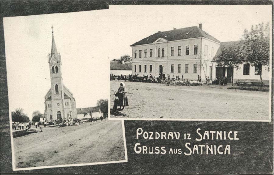 Satnica postcard